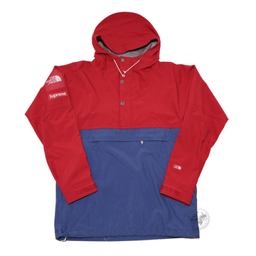 Supreme The North Face Expedition Pullover Parka Blue Red
