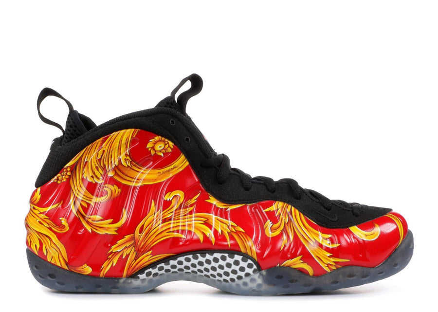 Nike Air Foamposite One Supreme Red (WORN)