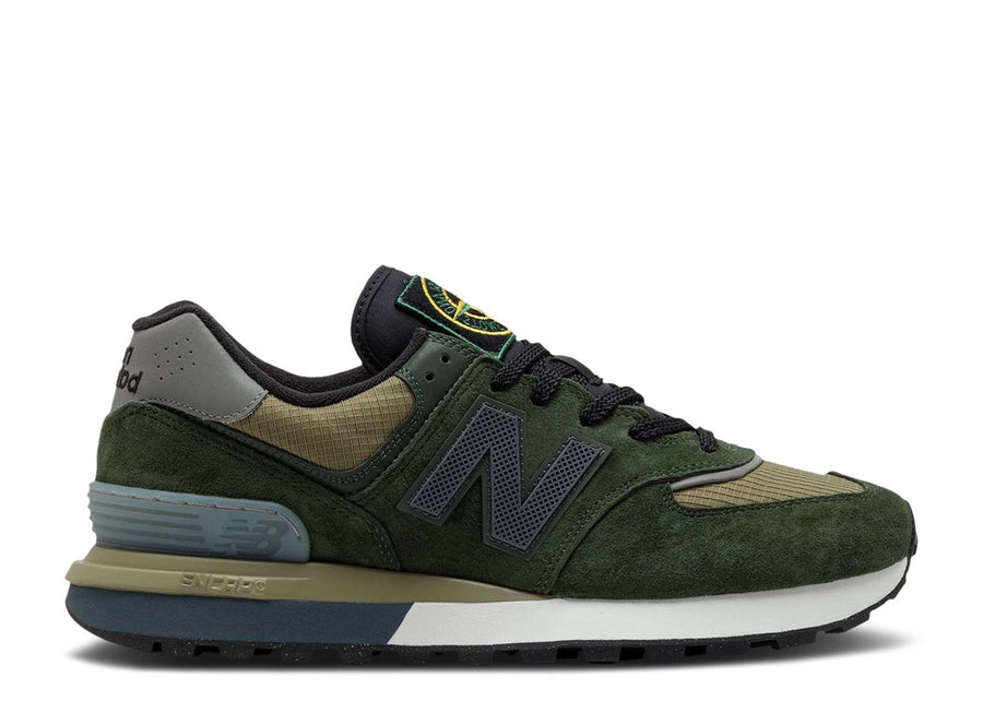 New Balance 574 Legacy Stone Island Dark Green