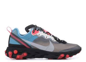 Nike React Element 87 Blue Chill Solar Red