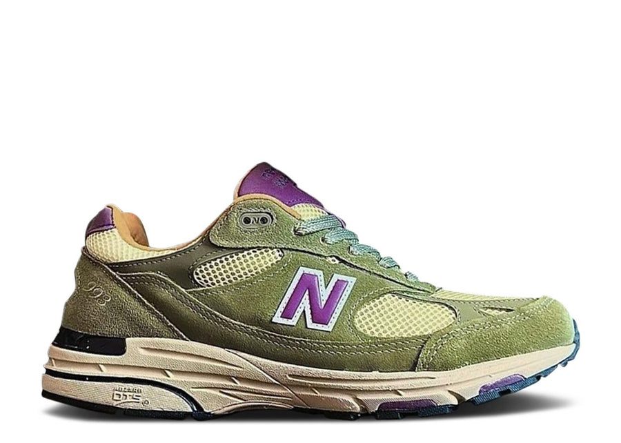 New Balance 993 MiUSA Teddy Santis Olive Leaf Maize