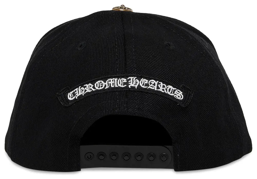 Chrome Hearts Horseshoe Denim Hat Black