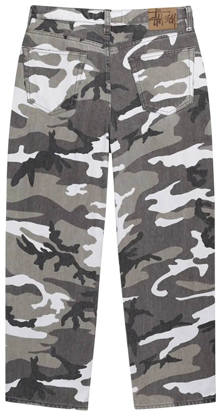 Stussy Big 'ol Jeans Snow Camo