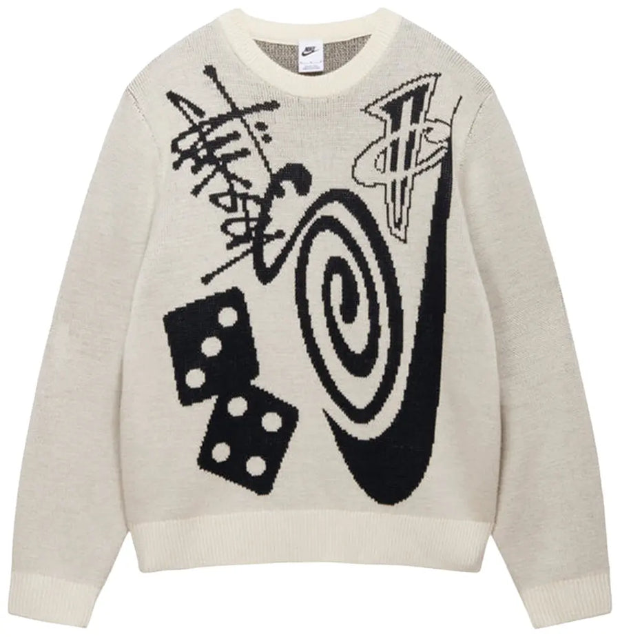 Nike x Stussy Knit Sweater Natural