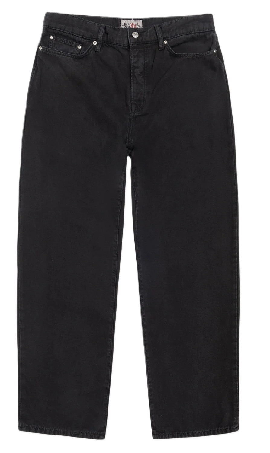 Stussy Big 'Ol Jean Washed Canvas Black (WORN)