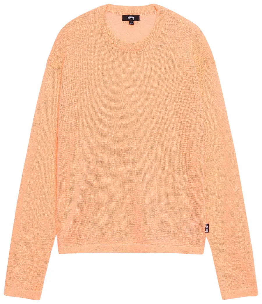 Stussy Light Sensitive Yarn Sweater Orange