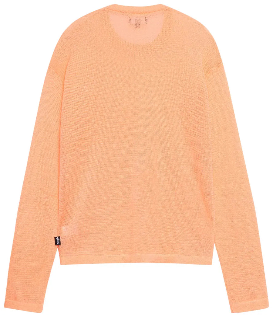 Stussy Light Sensitive Yarn Sweater Orange
