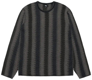 Stussy Shadow Stripe Sweater Olive (WORN)