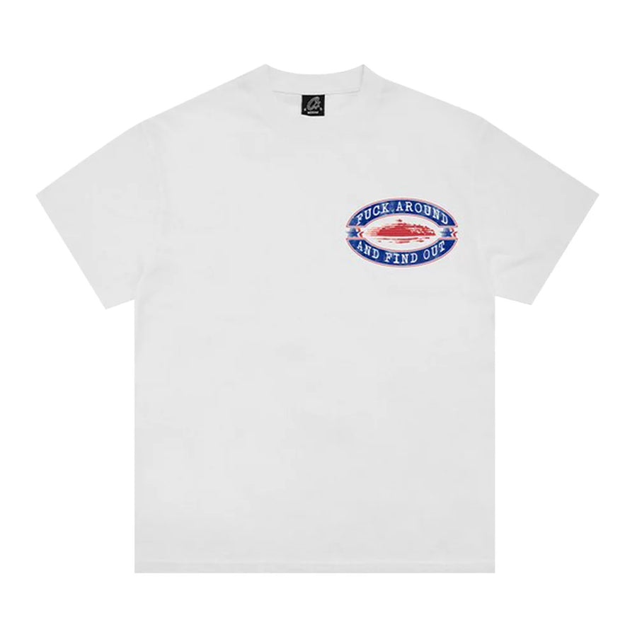 Corteiz Fuck Around Tee White