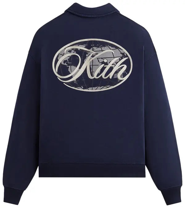 Kith Nelson Quarter Zip Rugby Nocturnal