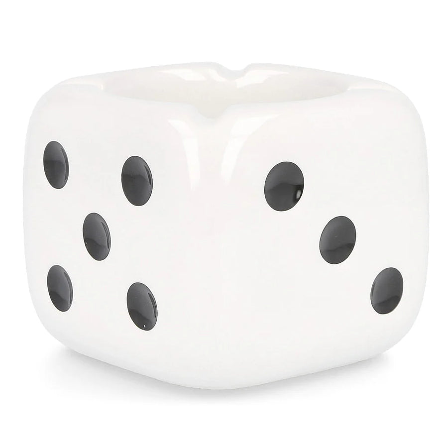 Stussy Ceramic Dice Ashtray White