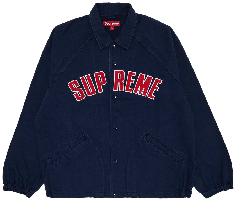 Supreme Arc Denim Coaches Jacket 'Navy' (WORN)