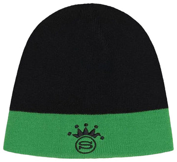 Stussy S Crown Jacquard Skullcap Black
