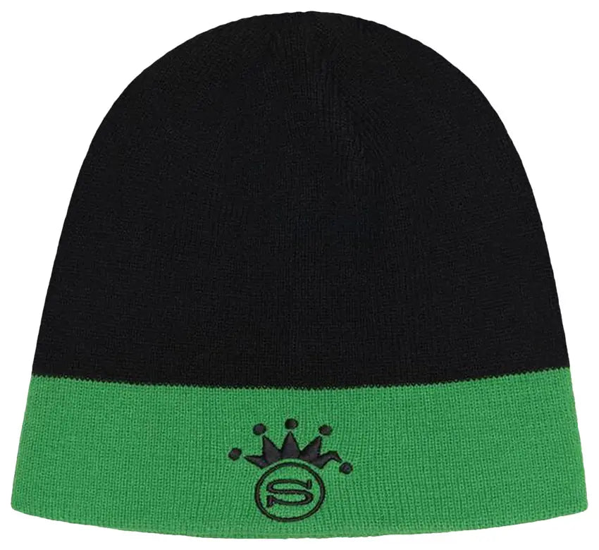 Stussy S Crown Jacquard Skullcap Black