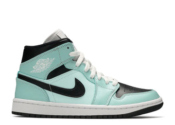 Jordan 1 Mid Aqua Blue Tint (Women's)