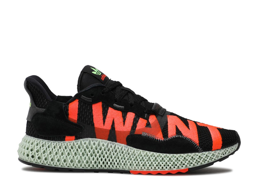 adidas ZX 4000 4D I Want I Can Black