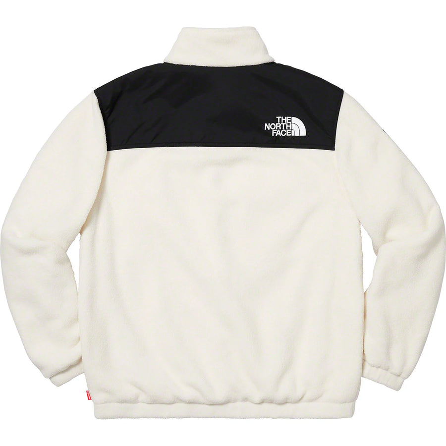 Supreme The North Face Expedition Fleece (FW18) Jacket White (WORN)