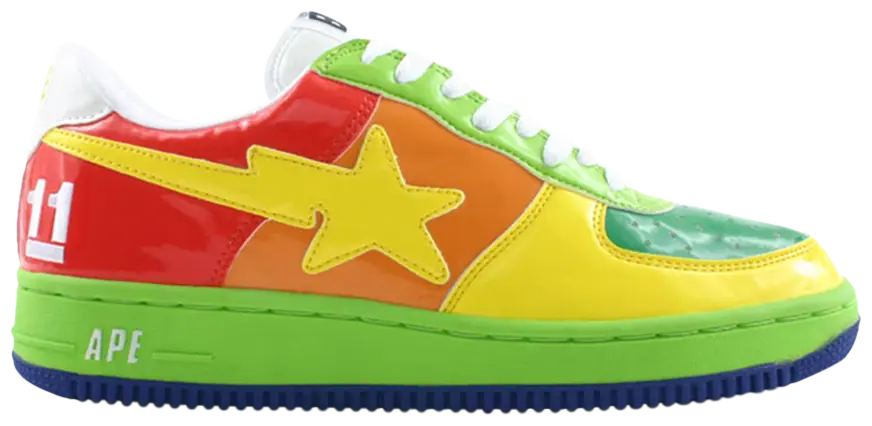 Bapesta Low 11th Anniversary (WORN)