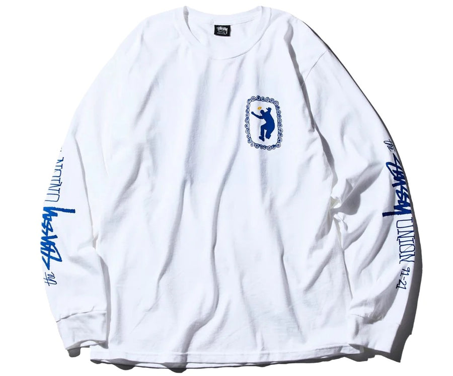 Stussy x Union LA Best Fuckin Sound L/S Tee White