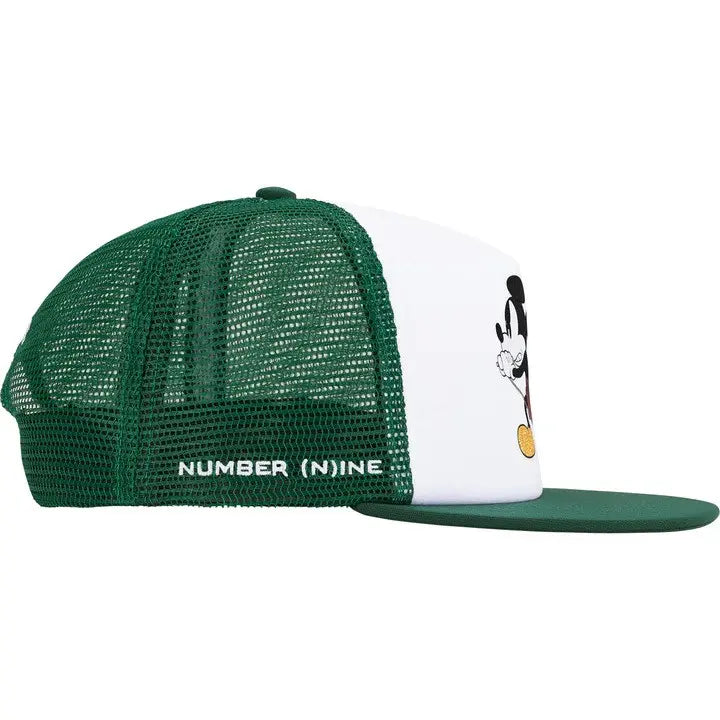 Supreme x Number (N)ine Mickey 5-Panel Cap Green