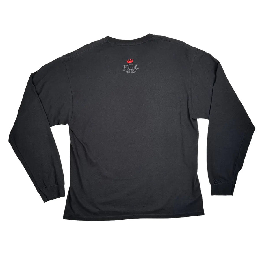 Stussy J Dilla Turn It Up L/S Tee Black