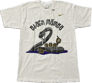 2010 Nike Black Mamba 5 Rings Tee White
