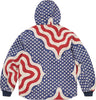 Supreme Flag Quilted Hooded Work Jacket Multicolor