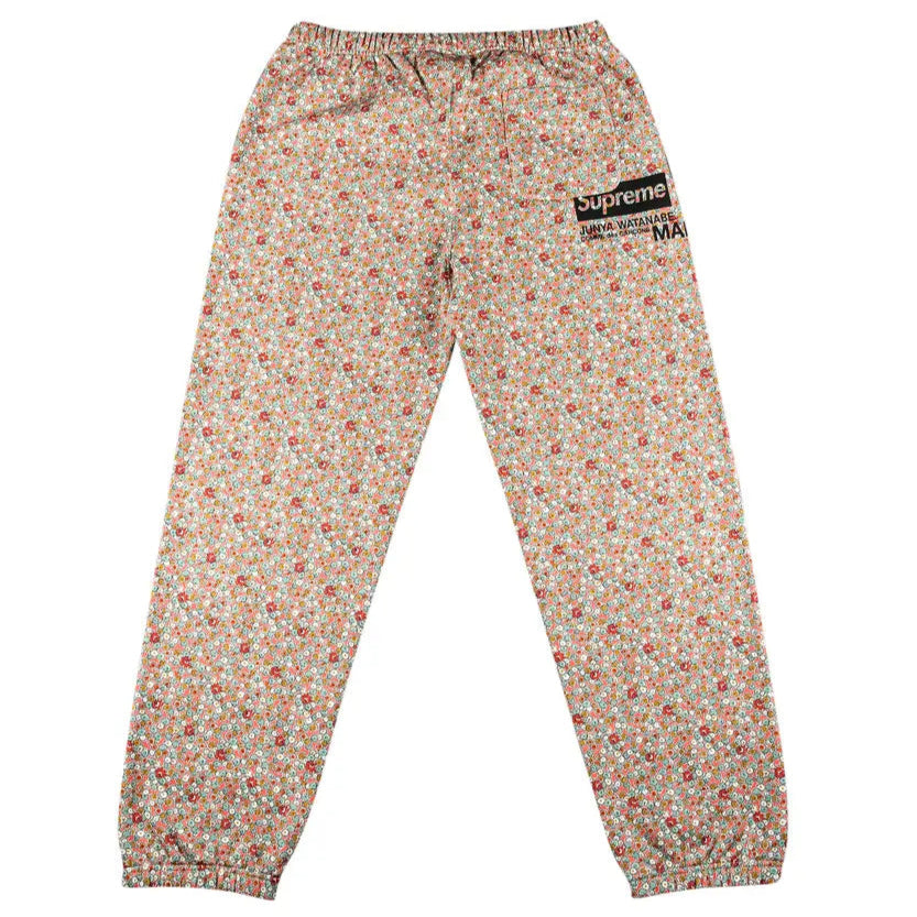 Supreme JUNYA WATANABE CDG MAN Sweatpant Pink Flowers (WORN)