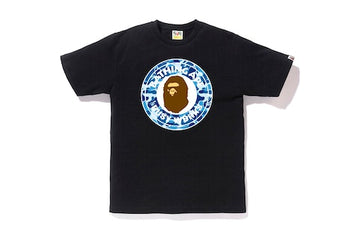 BAPE ABC Camo Busy Works Tee Black/Blue