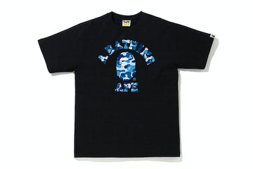 BAPE ABC Camo College Tee (SS21) Black/Blue