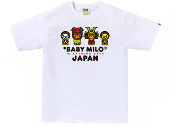 BAPE Baby Milo Japan Tee White