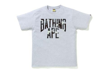 BAPE City Camo NYC Logo Tee Gray