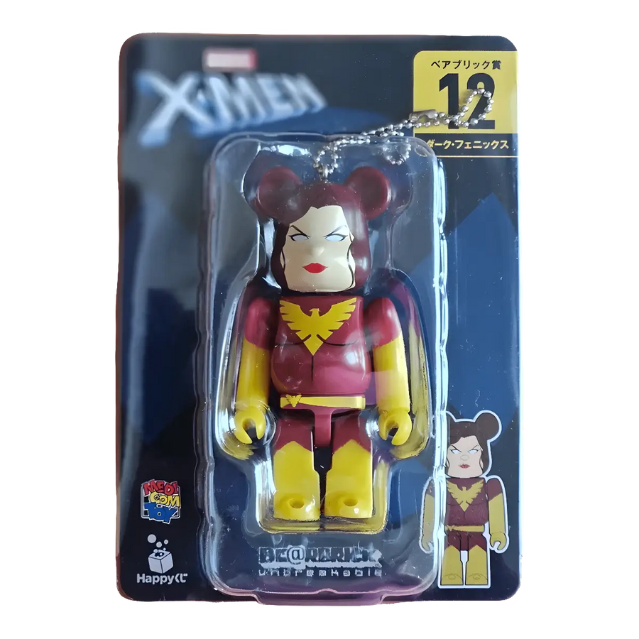 Marvel Medicom Bearbrick Mini Keychain #12 Dark Phoenix