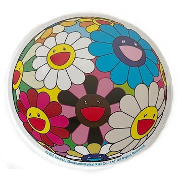 Takashi Murakami Rainbow Flowerball 6-Inch Button