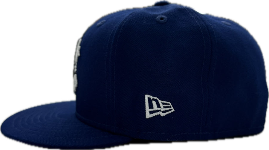 Born X Raised Rocker New Era Fitted Hat Blue