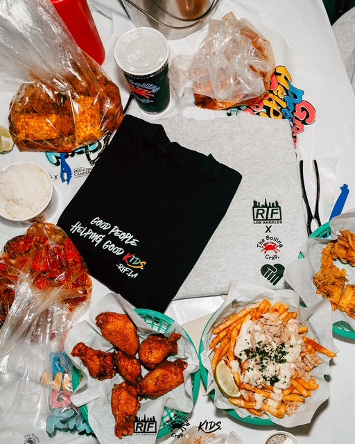 RIF LA x Boiling Crab x NPCF 'GPHGK' Tee Black