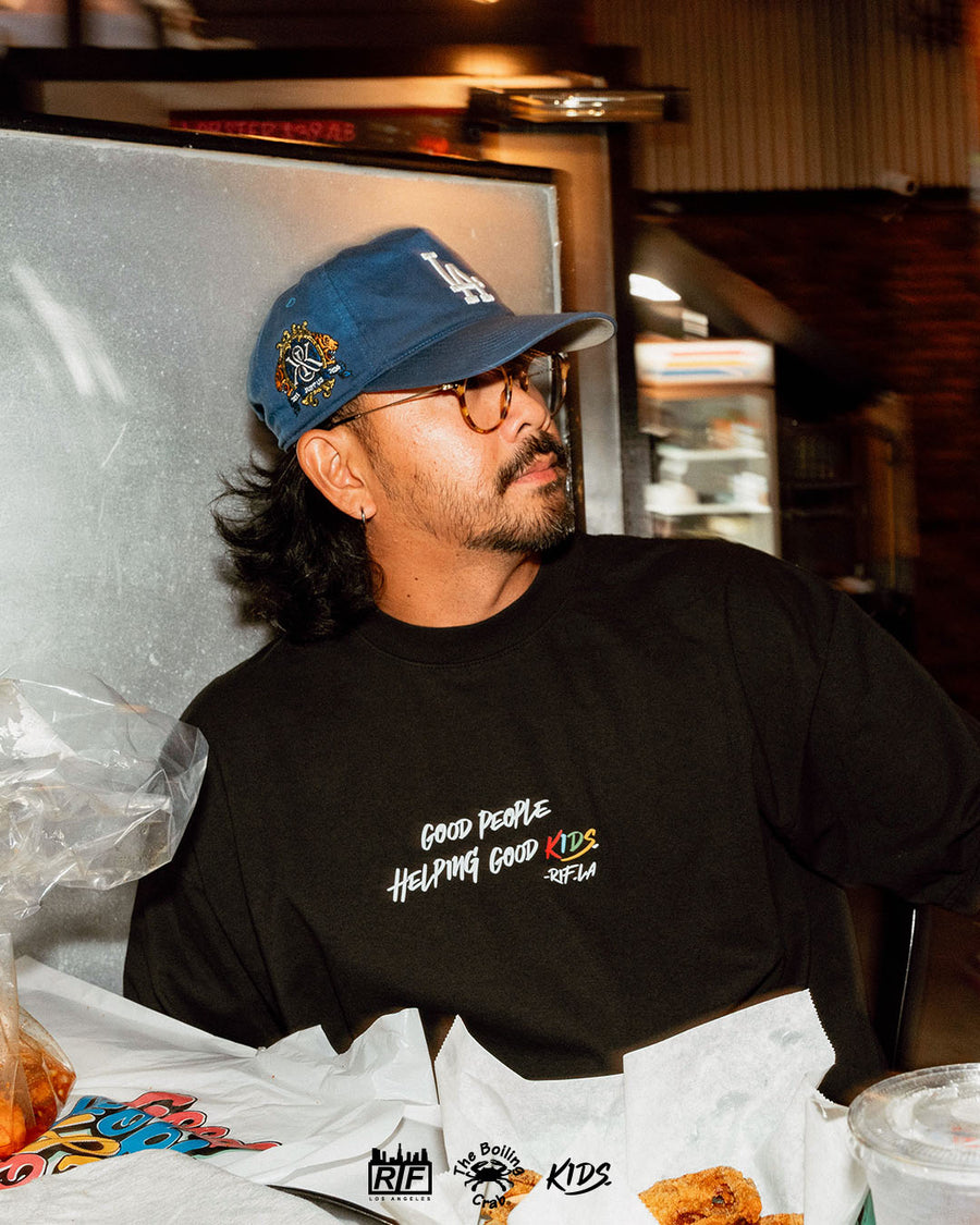 RIF LA x Boiling Crab x NPCF 'GPHGK' Tee Black