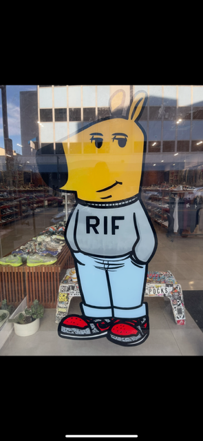 RIF LA 'Chill Guy' Tee Black