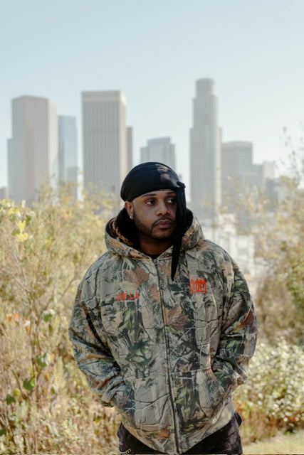 RIF ‘Duck Hunter’ Woodland Camo Zip Up Hoodie