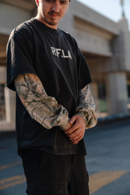 RIF ‘Duck Hunter’ Woodland Camo Longsleeve Tee