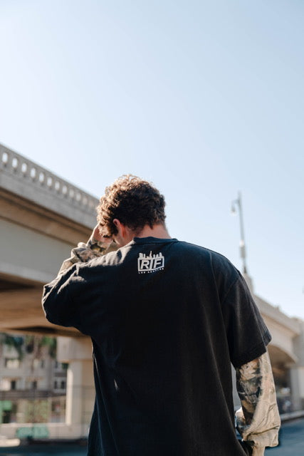 RIF ‘Duck Hunter’ Woodland Camo Longsleeve Tee