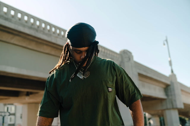 RIF Essentials Pocket Tee Forest Green