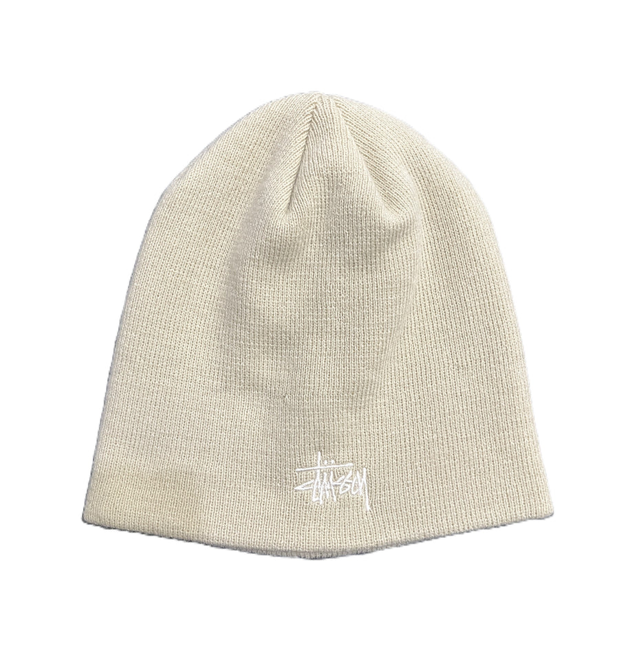 Stussy Basic Skullcap Beanie Cream