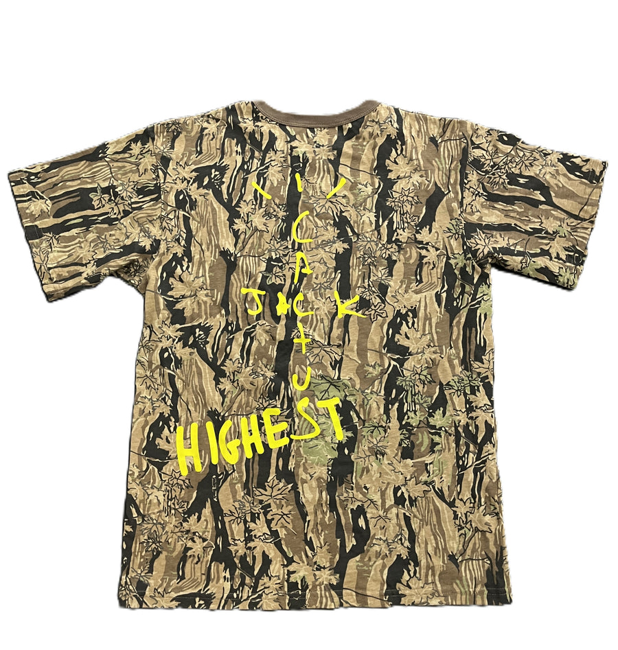Travis Scott Cactus Jack x Air Jordan Highest Tee Camo