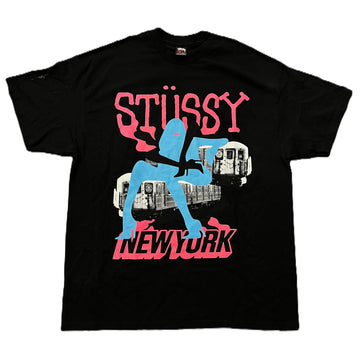 Vintage Stussy New York Tee Black