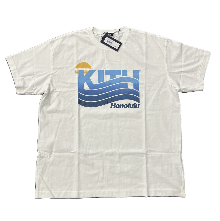 Kith Honolulu Waves Tee White