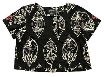 Stussy World Tribe Crop Top Black (WORN)