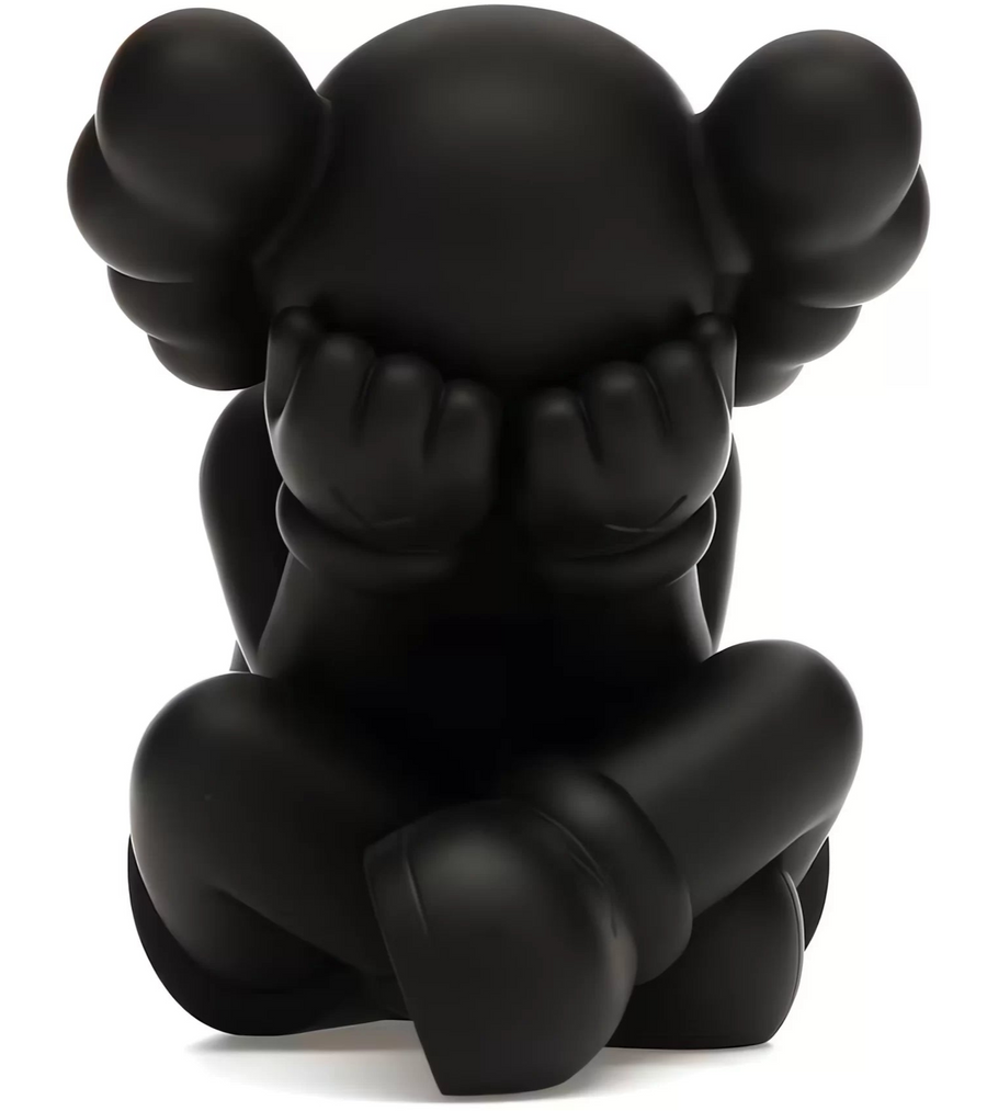 KAWS Seperated Vinyl Figure Black