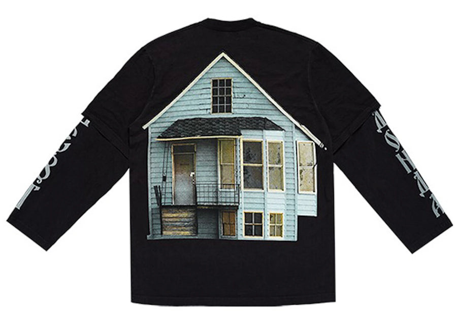 Kanye West DONDA 2 Layer L/S T-shirt Black