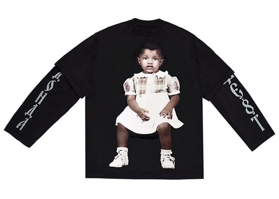 Kanye West DONDA 2 Layer L/S T-shirt Black